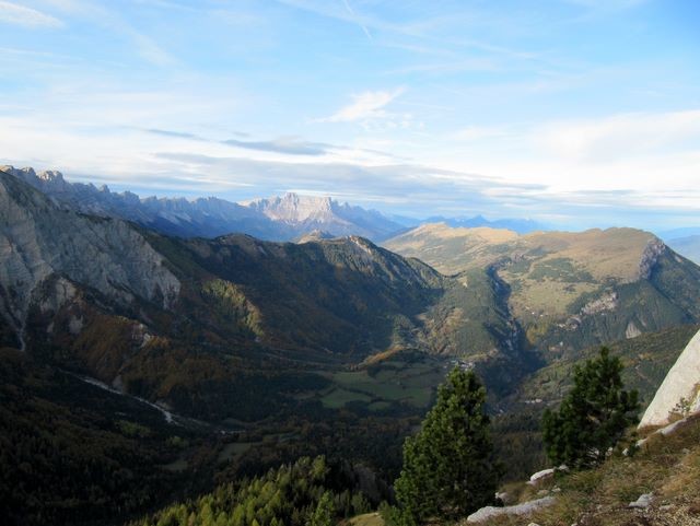 La barrière Est du Vercors dans la redescente