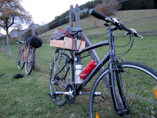 Retour aux vélos à la Bâtie