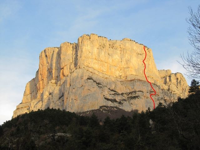 La Voie du Levant sur le Rocher d'Archiane