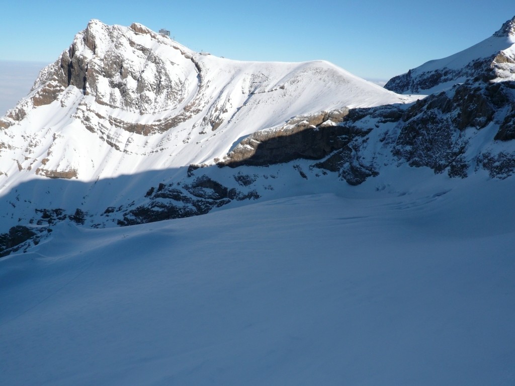 Le replat du glacier de Prapio et le Sex Rouge