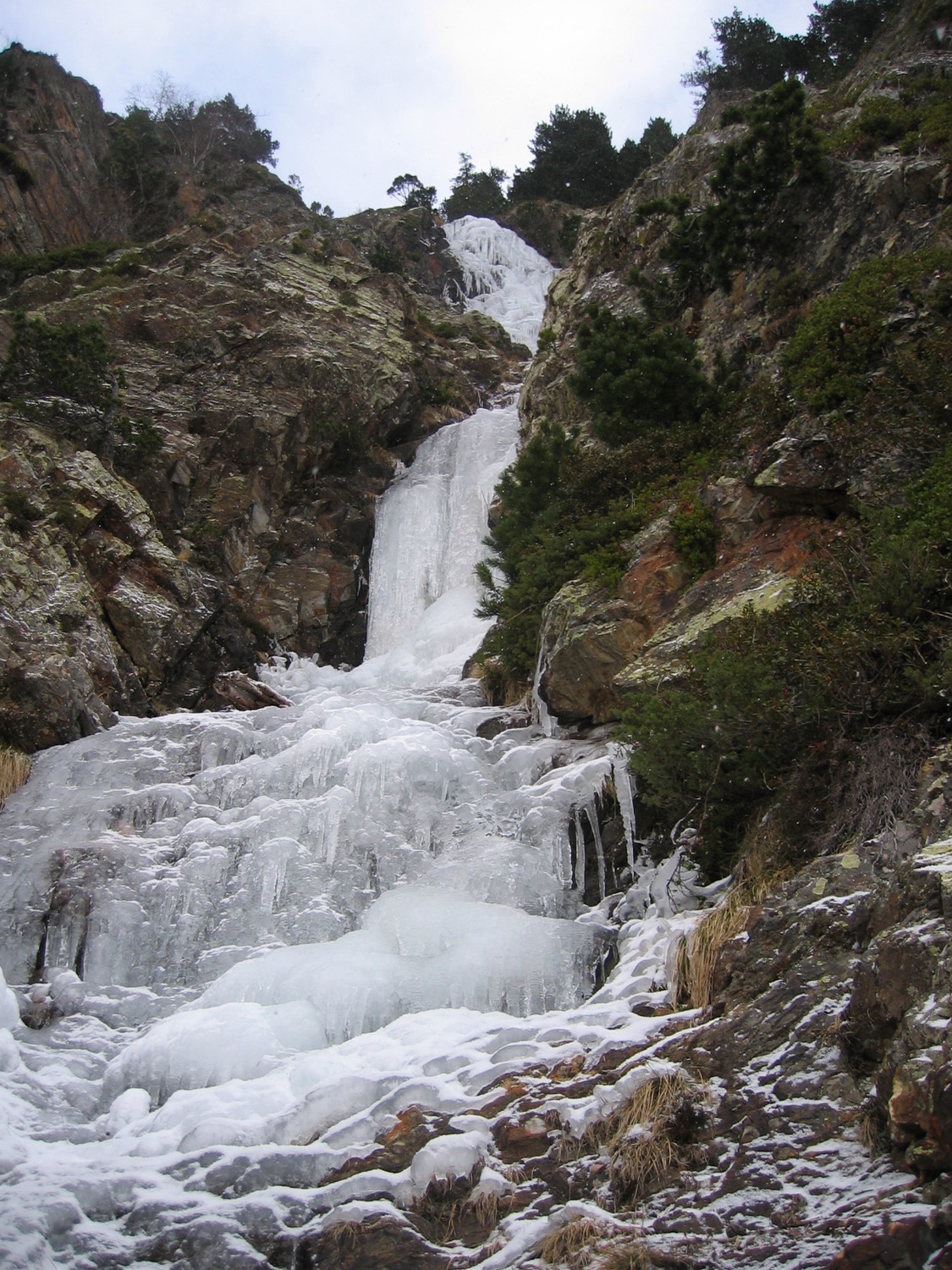 Haut de la cascade (pas en condition)