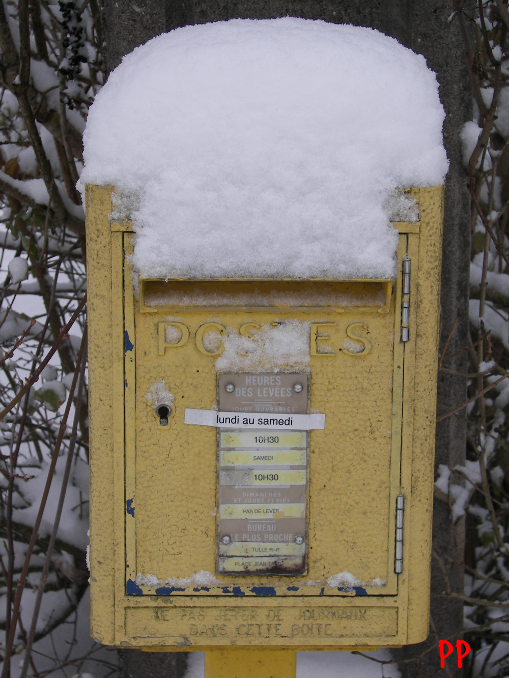 Boîte aux lettres