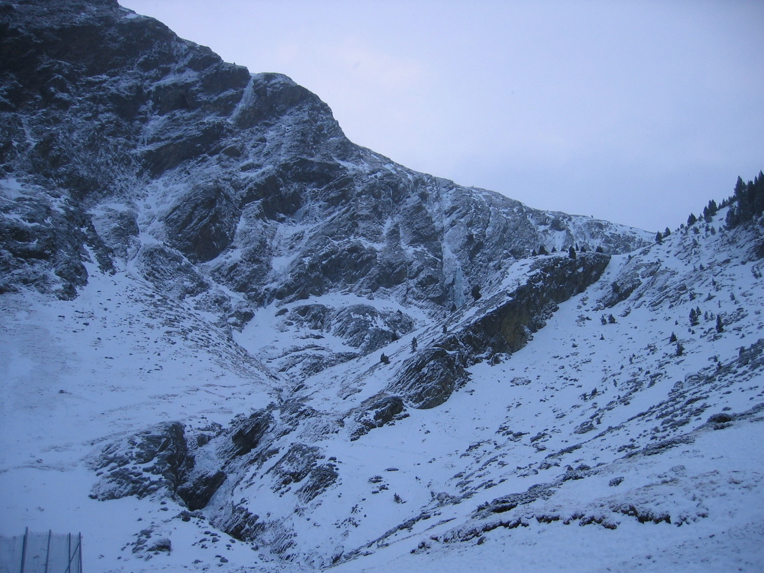Conditions Grande cascade et Riou Nere