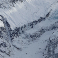 Le bas du glacier d'Argentière