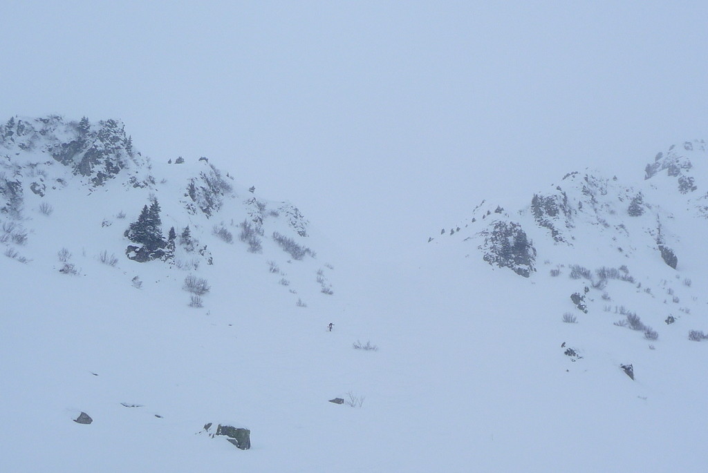 Descente ds le jour blanc