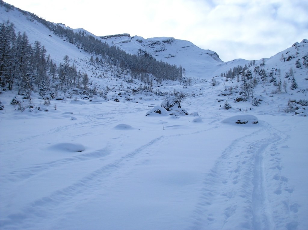 Début du vallon d'Euzanne