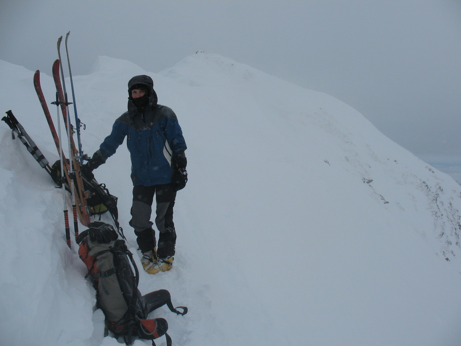 Caro et l'arete terminale du Chatillon
