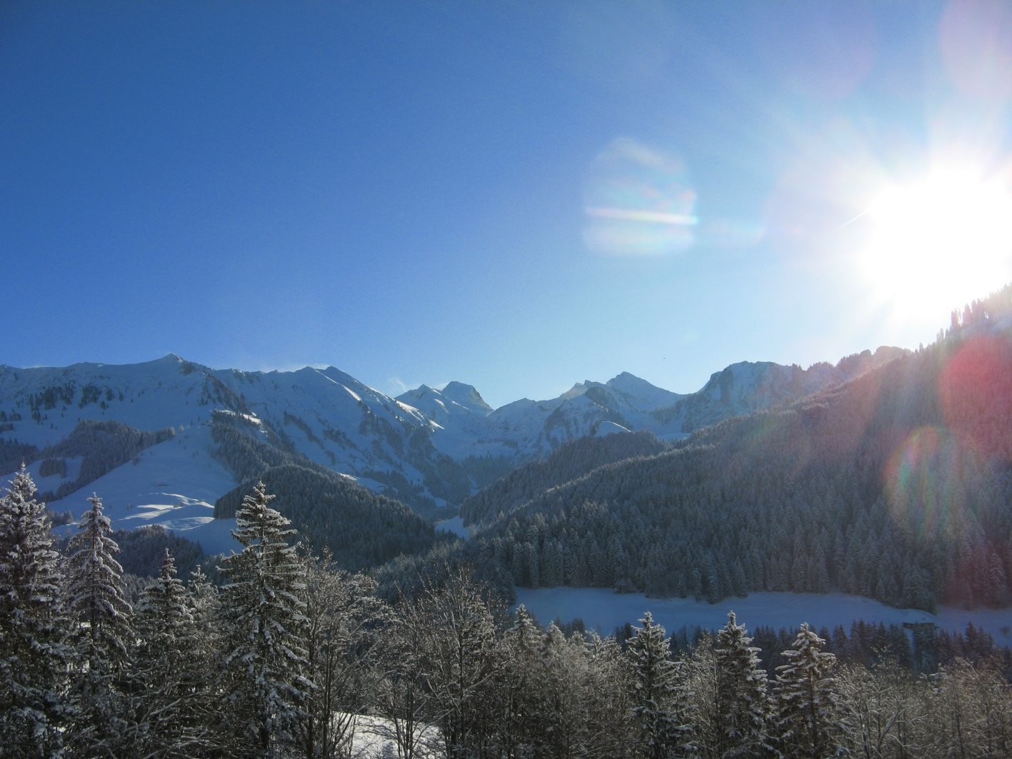 Ca souffle en altitude!