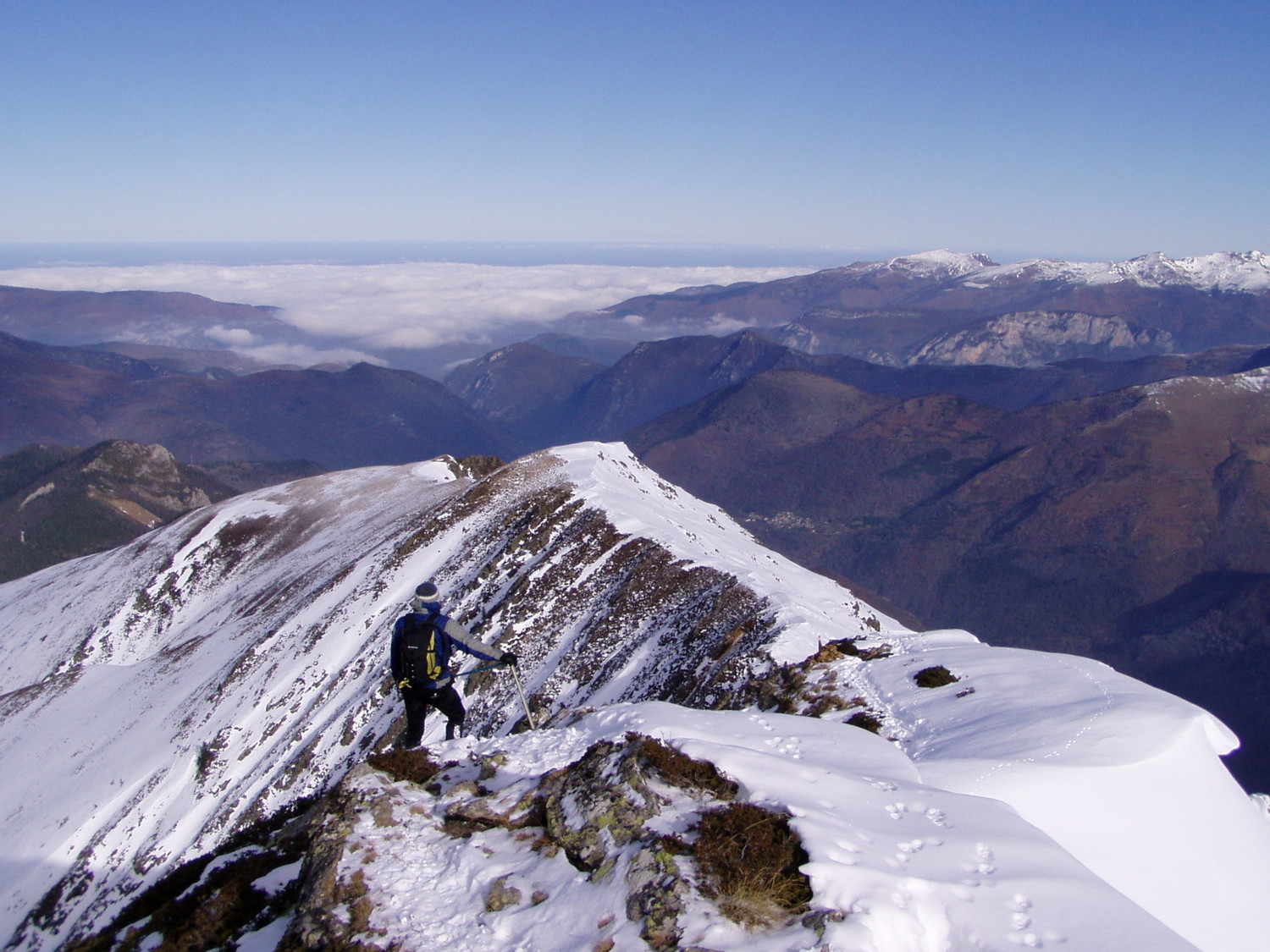 La superbe vue.