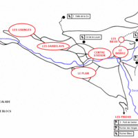 Plan voies Pralognan Plan voies Pralognan