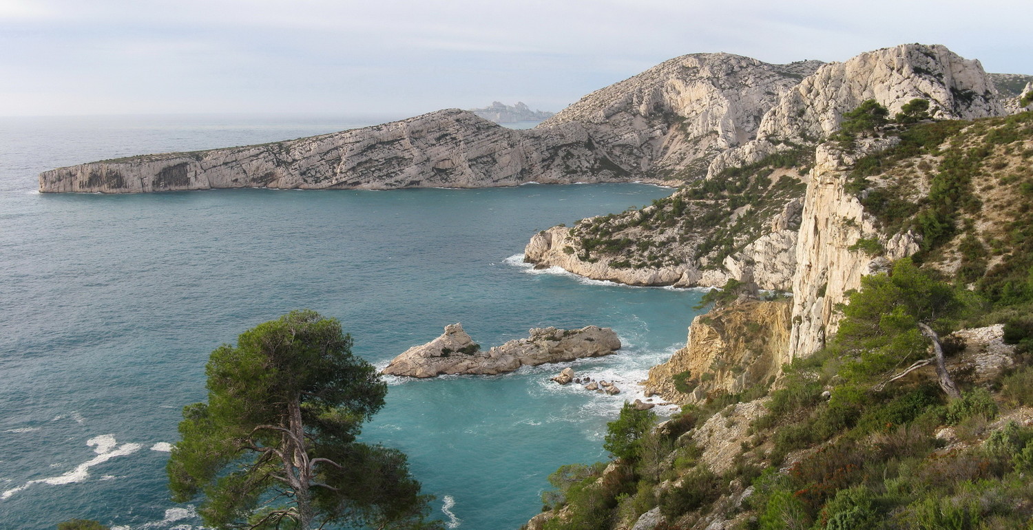 Petite éclaircie dans les Calanques avant le retour de la pluie