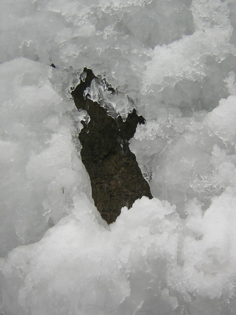 glace décollée