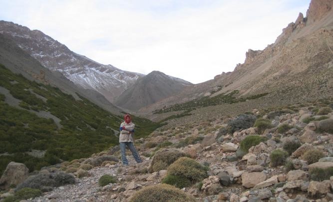 vers le col Oumsklyk (2909m)
