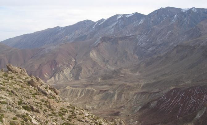 M'Goun (4068m) - Oumsoud pass (2969m)