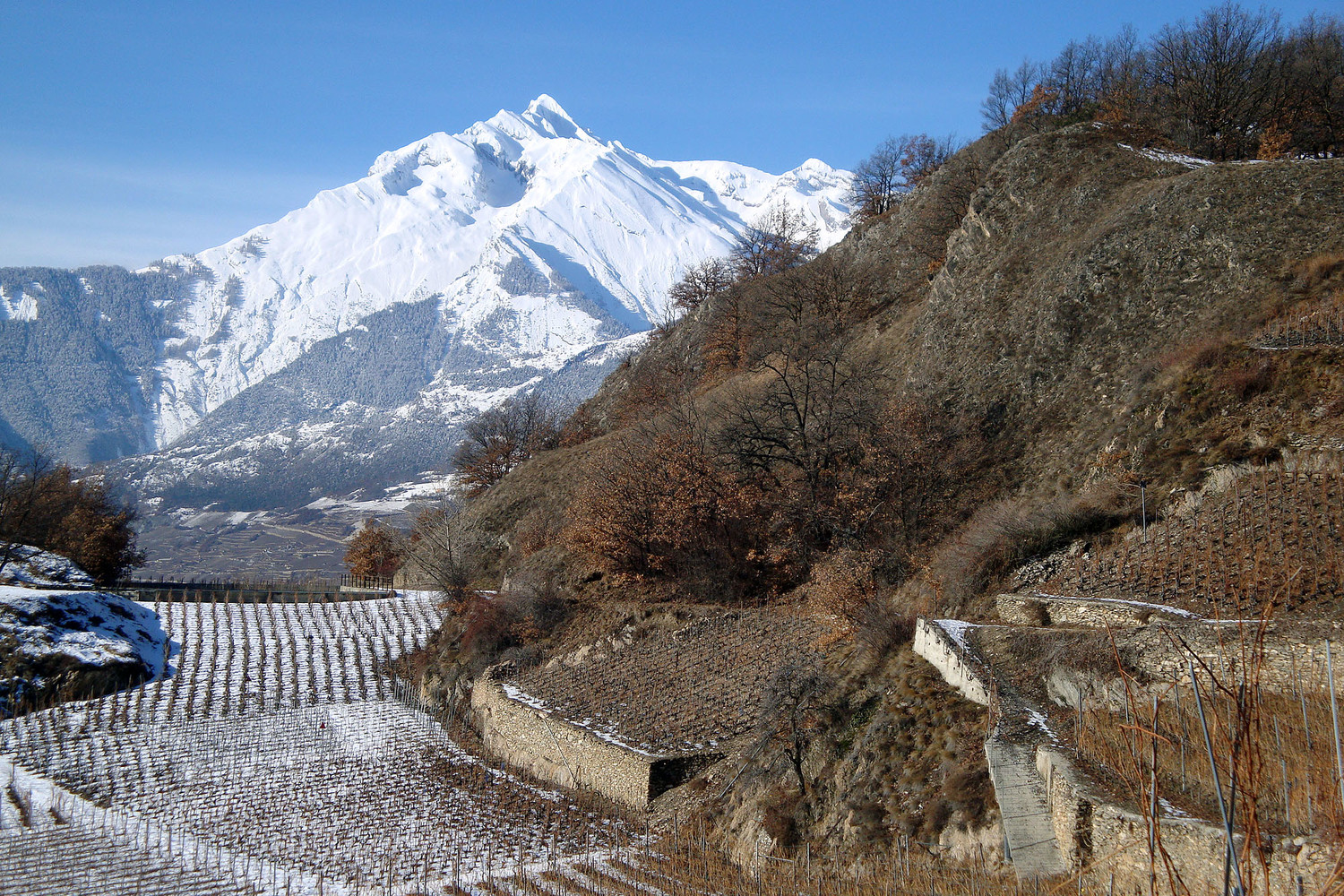 Mont d'Orge ; vue sur Haut de Cry