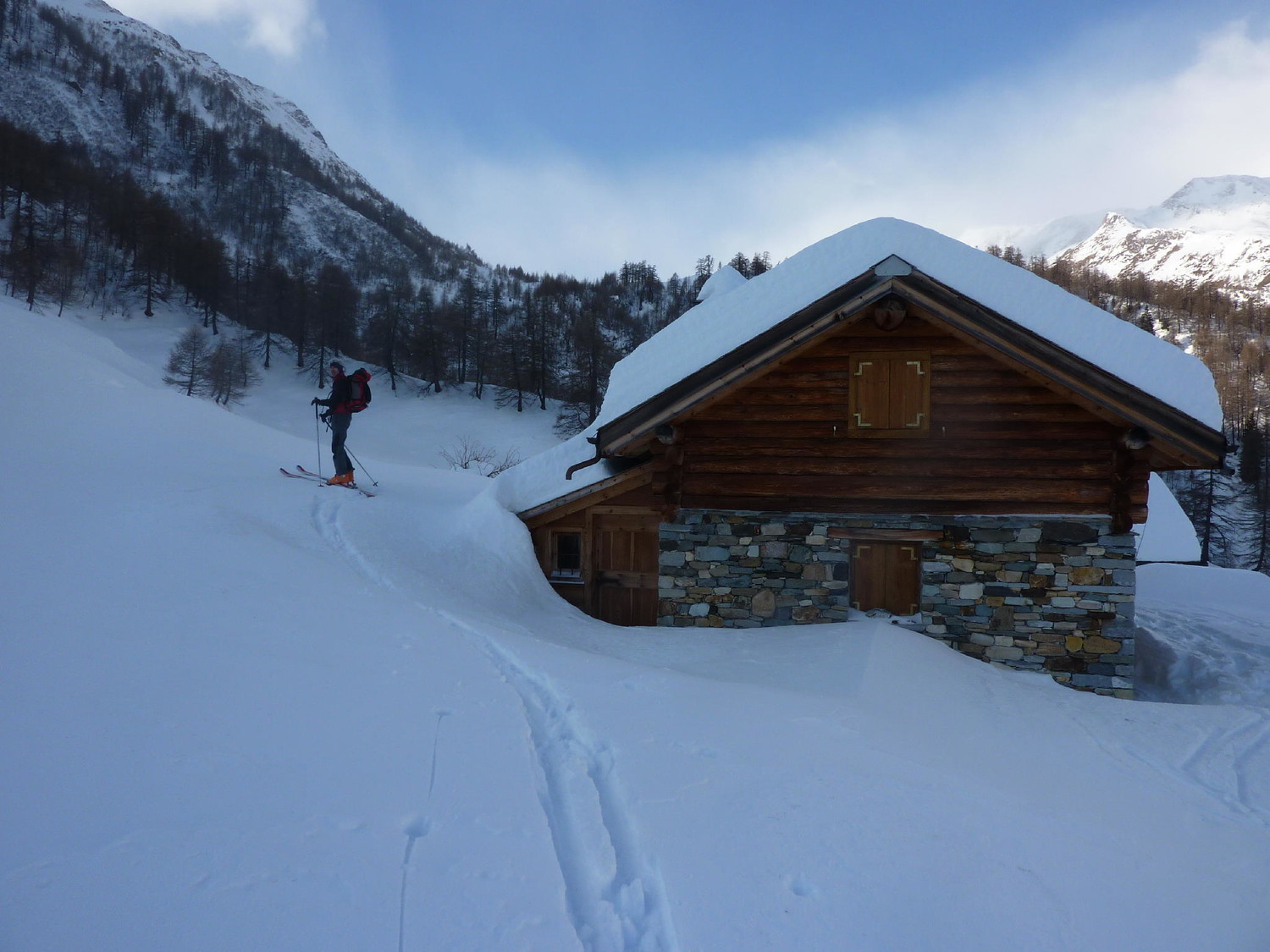 Salendo al Pz di Cadreigh; Alpe Pradasca