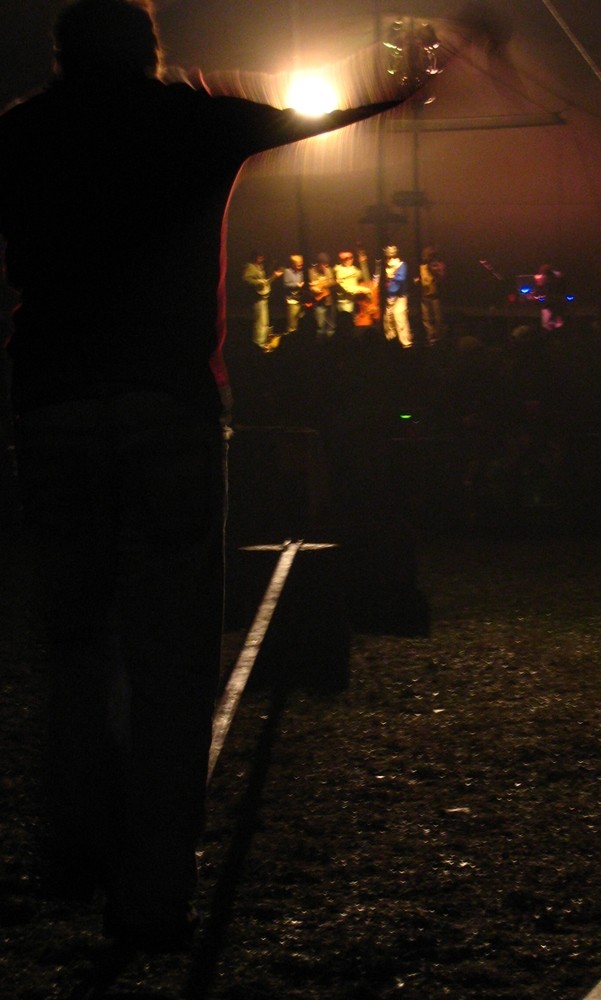 slackline by night