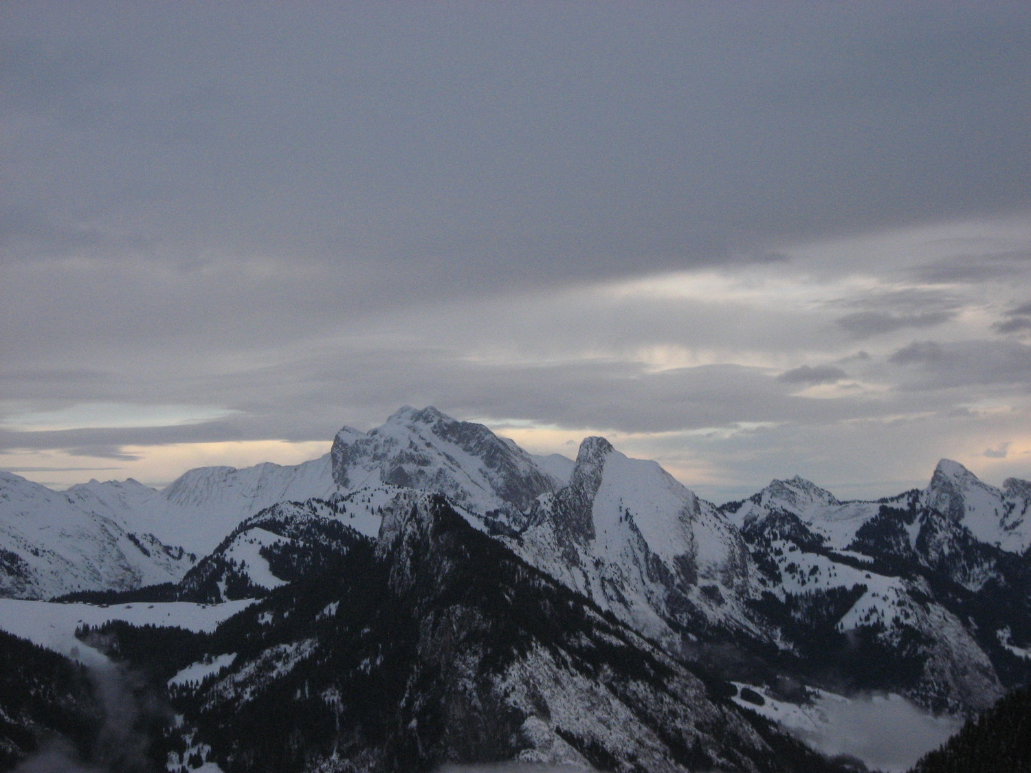 cornettes de bises et mont chauffé