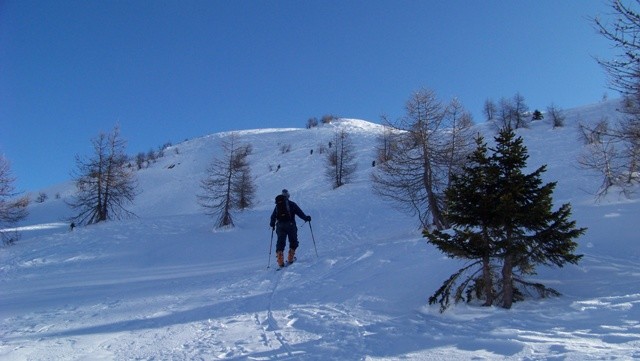 200 metro sotto la cima