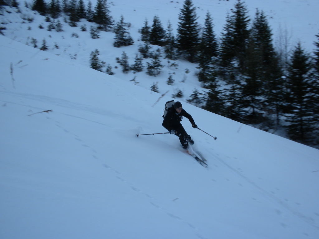 Bibi en pleine action