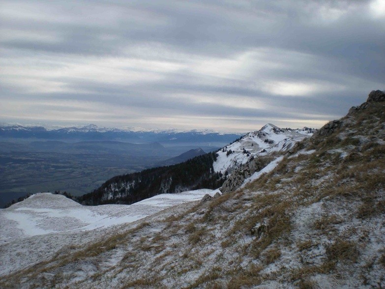 vue sur le Crêt d'eau