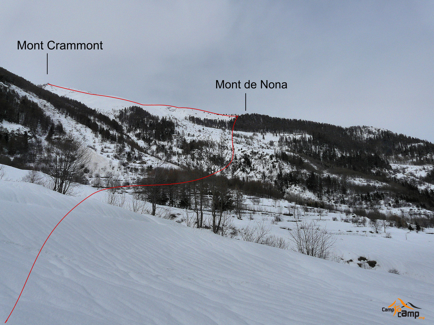 Le Mont Crammont (Val d'Aoste)