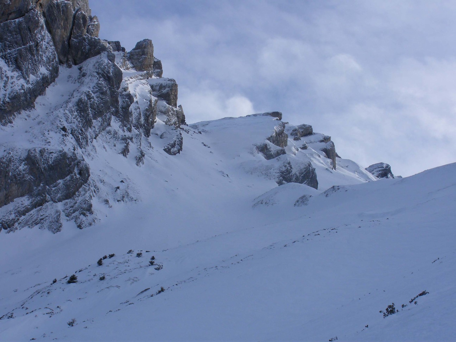 Couloir du Paré de joux