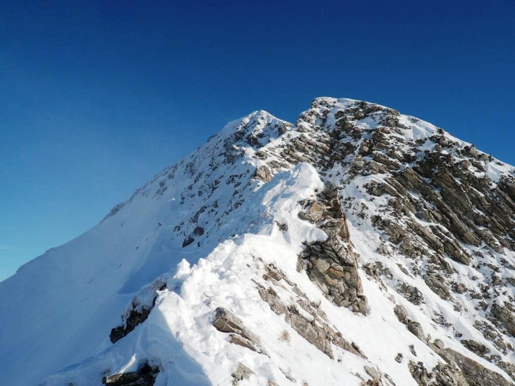 L'arête menant au Chaussy