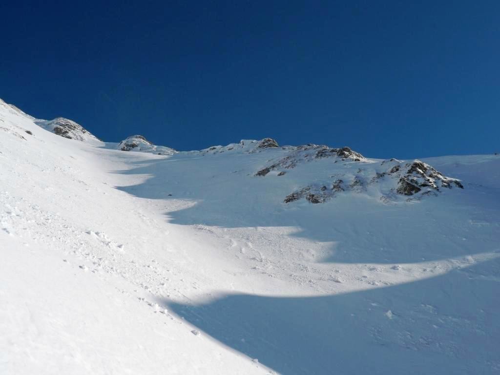 Le haut de la combe : ça promet d'être bon !