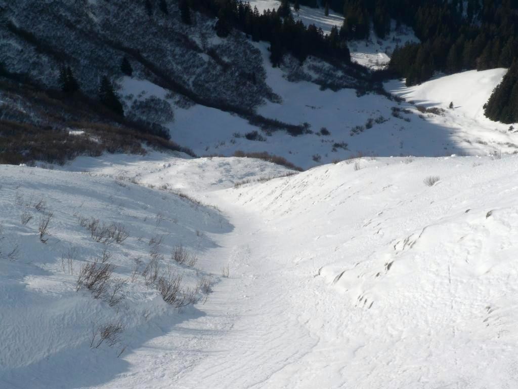 Partie inférieure du couloir