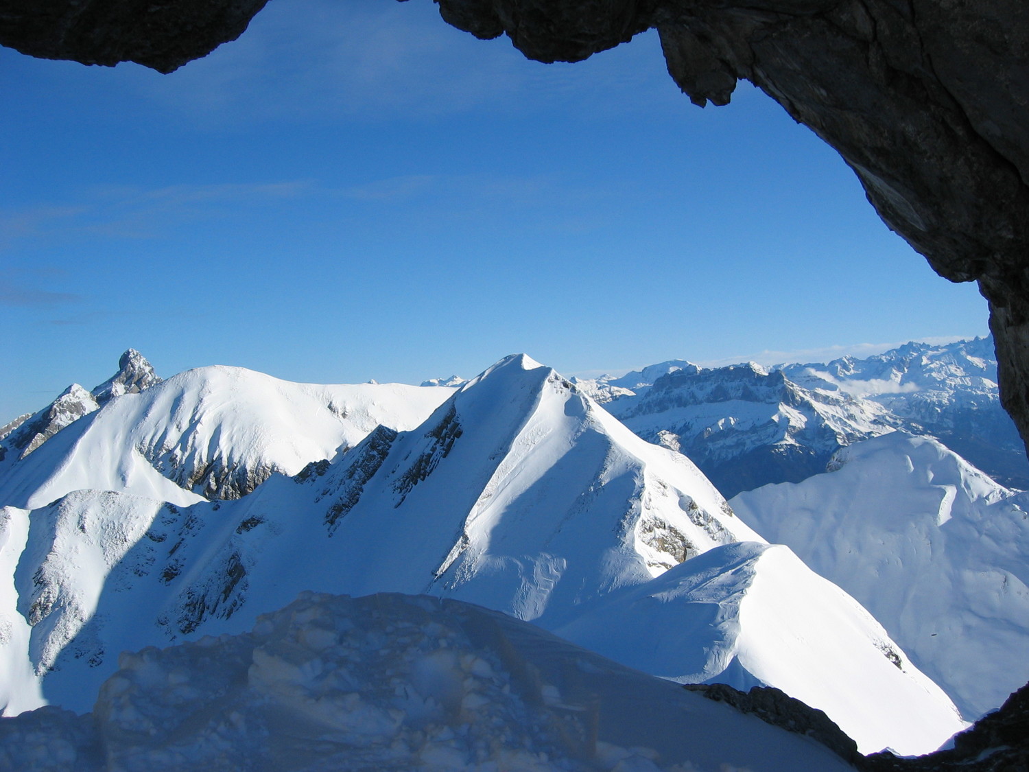 Trou de la mouche, vue imprenable!