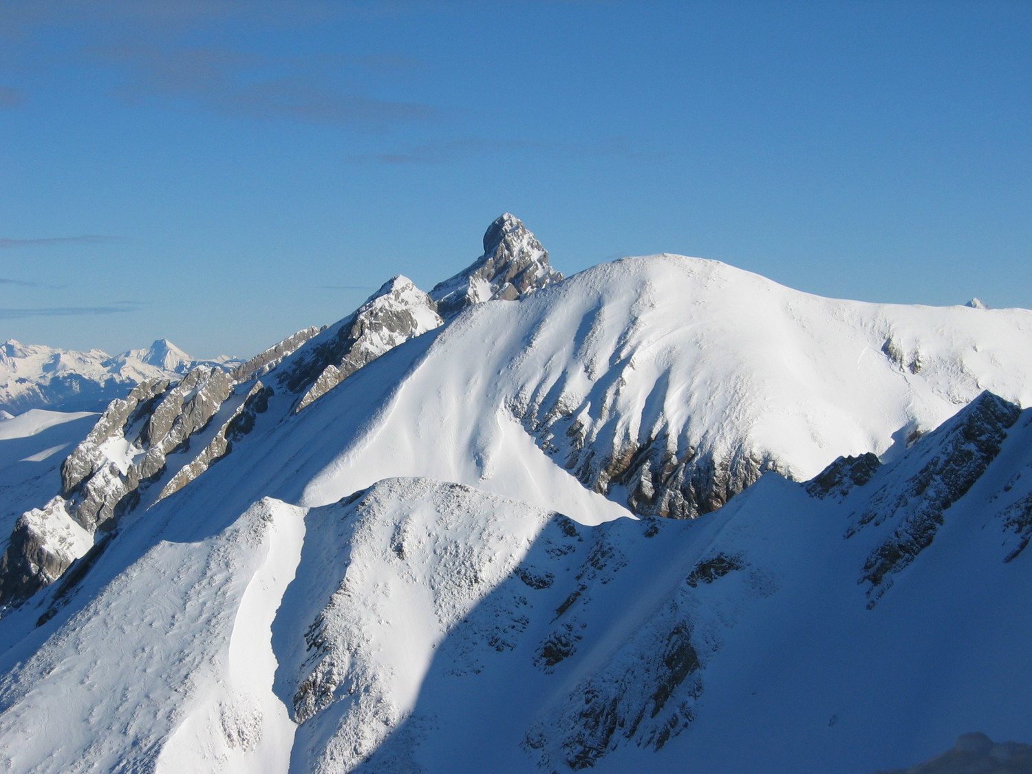 Vue du trou: Paccaly, tardevant, mamule, charvet, pointe percée