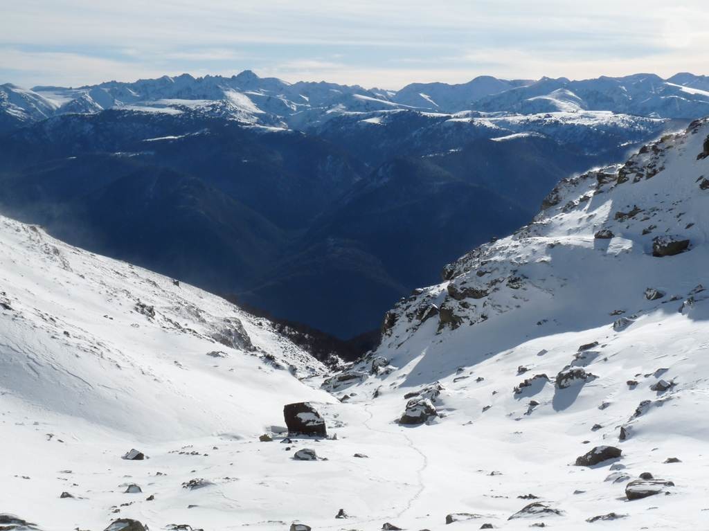 combe menant au col de Girabal (1996 m)