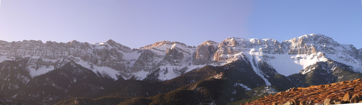 Sierra del Cadi, depuis Estana