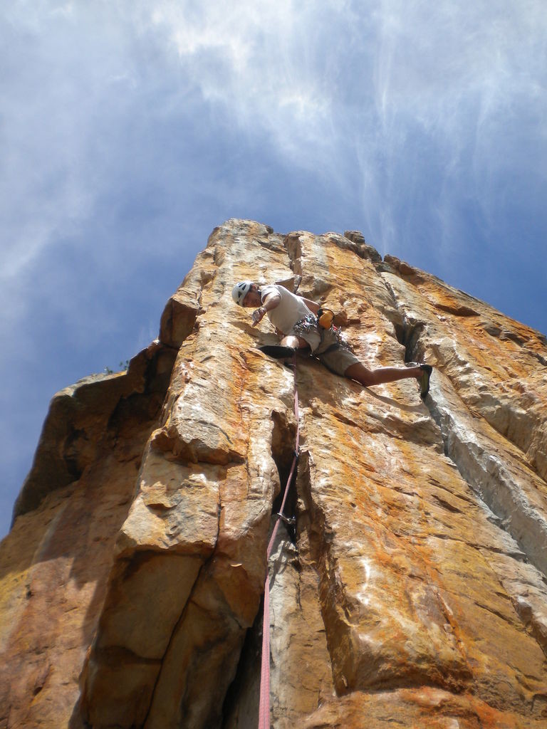 Secteur Coloseum Wall - "Christian Crack" (20) et "The rack" (18) à droite