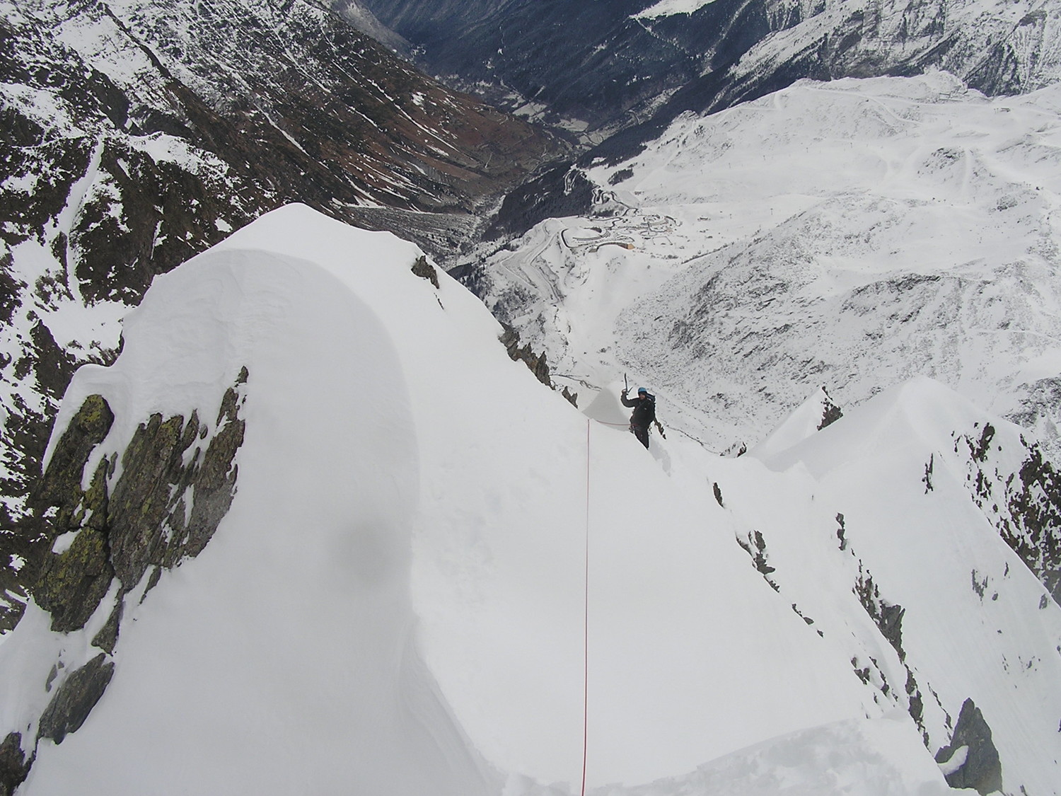 plus haut après le 2nd ressaut