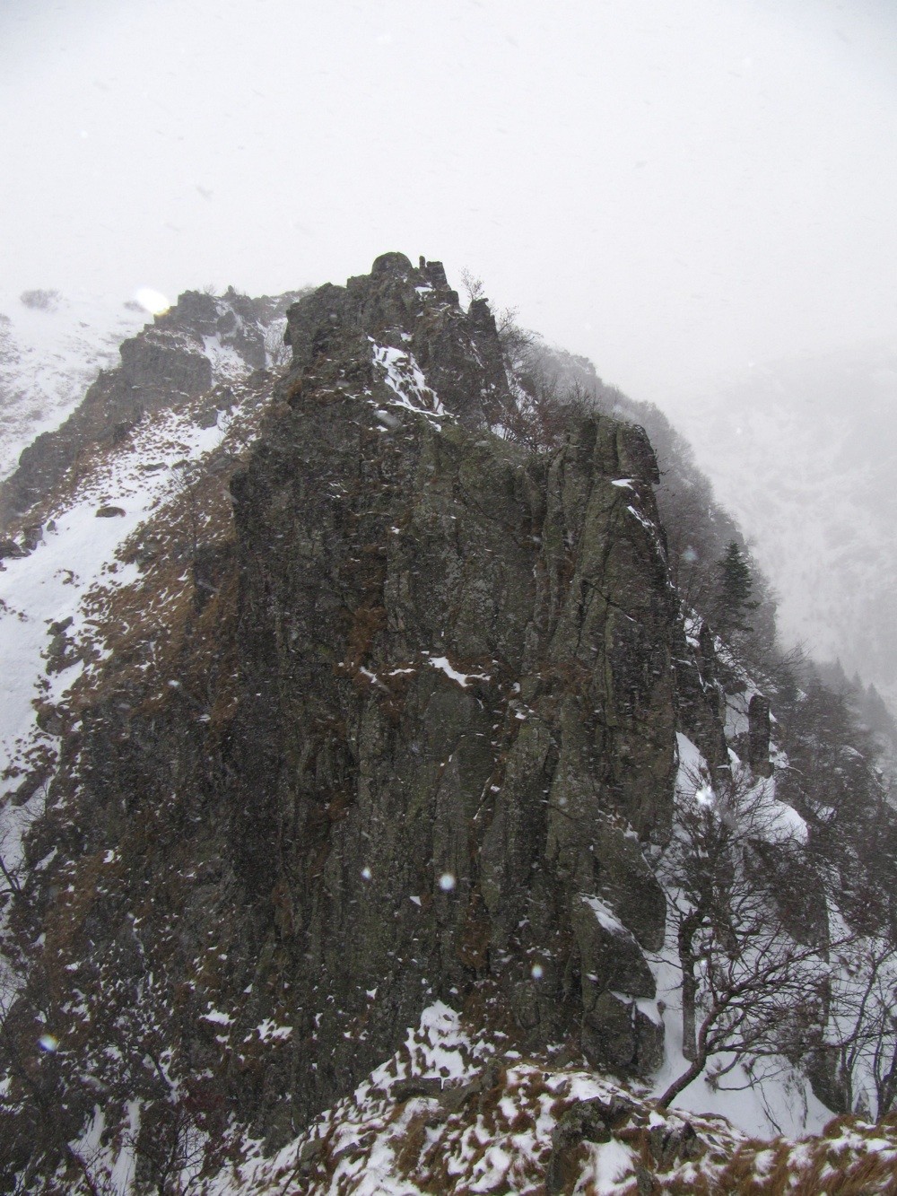 Arête des Spitzkoepfe : Le dernier ressaut