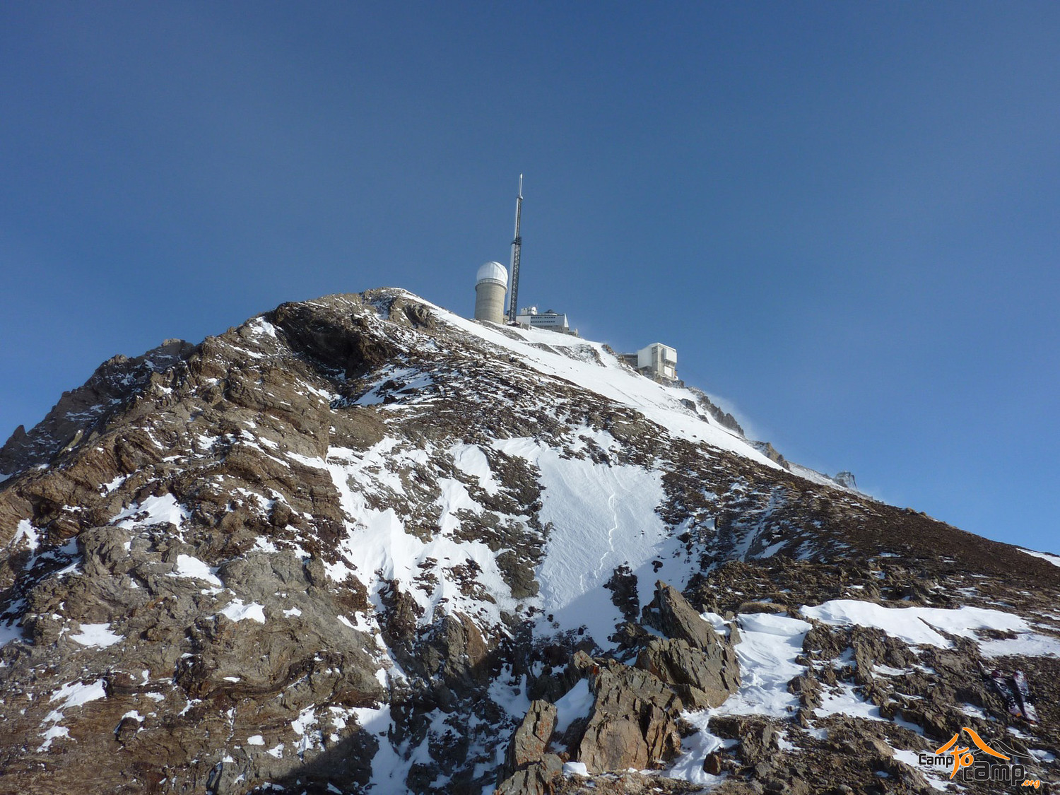 Pic du Midi vu depuis le col des Laquets