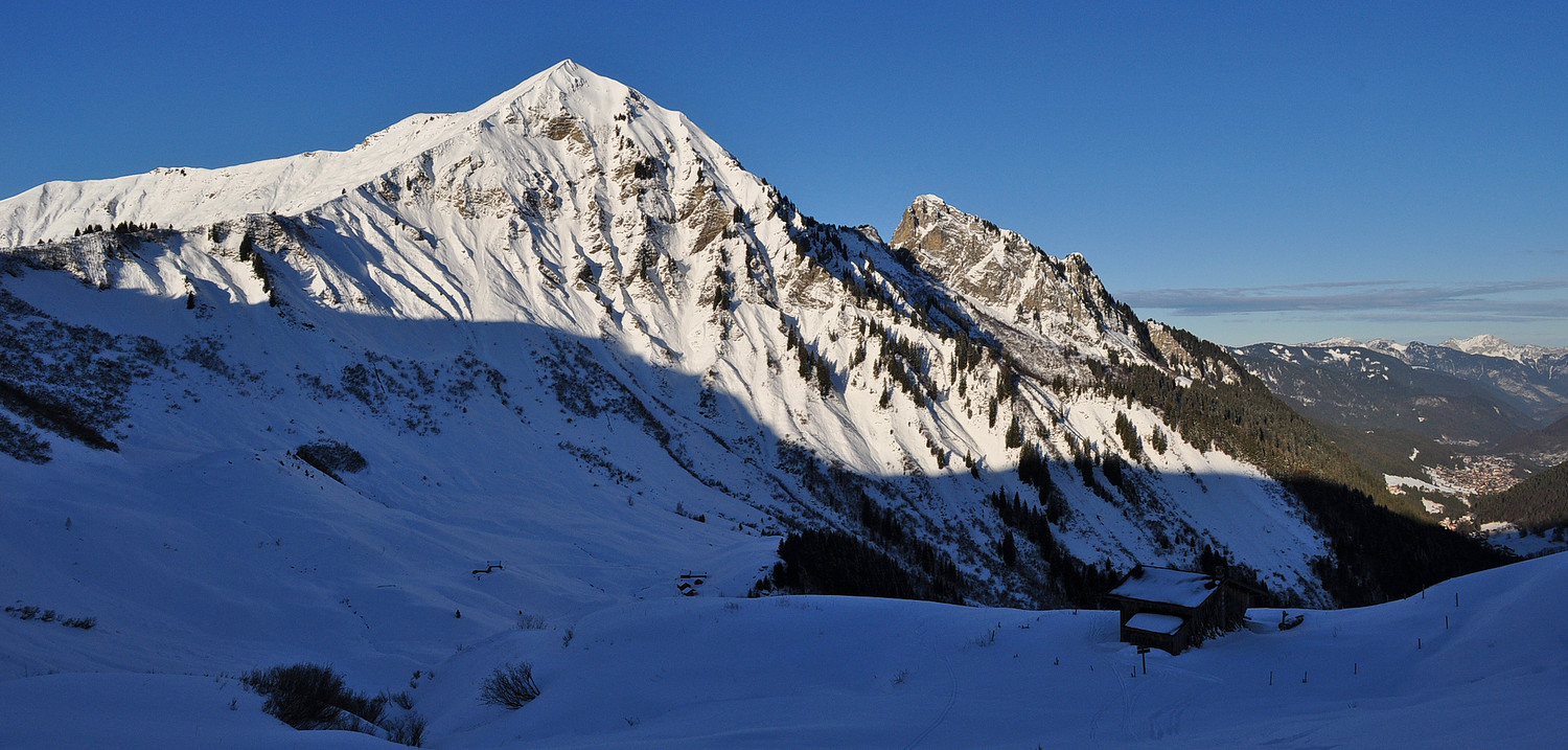 Angolon depuis le chalet de Bon Morand