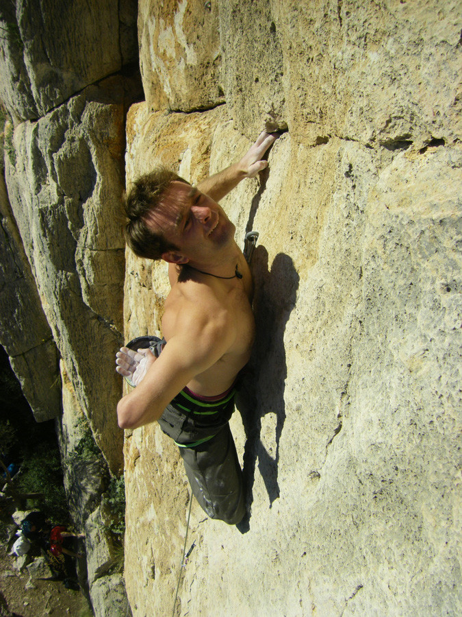 "Echo des savanes" 6c+, Cimaï.