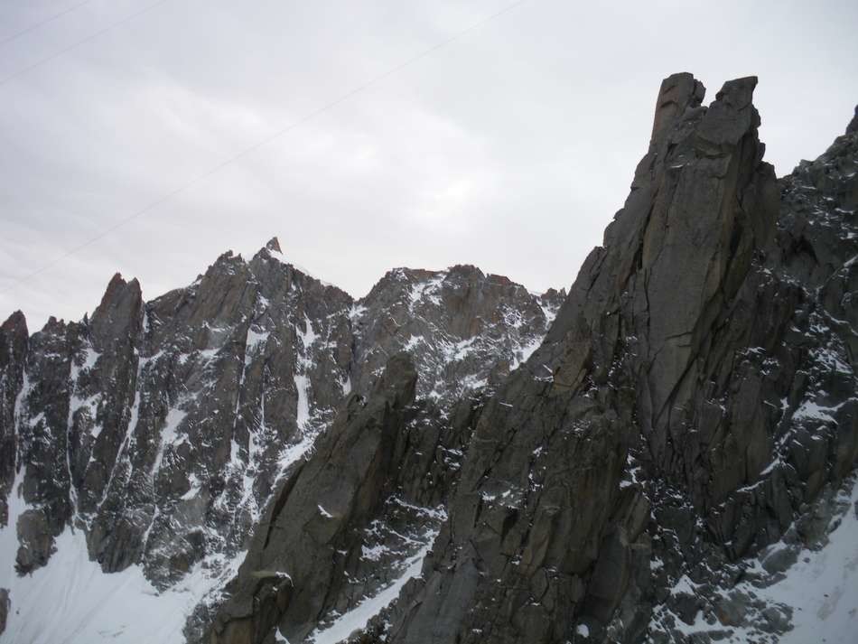 vue en direction de l'aiguille du Plan