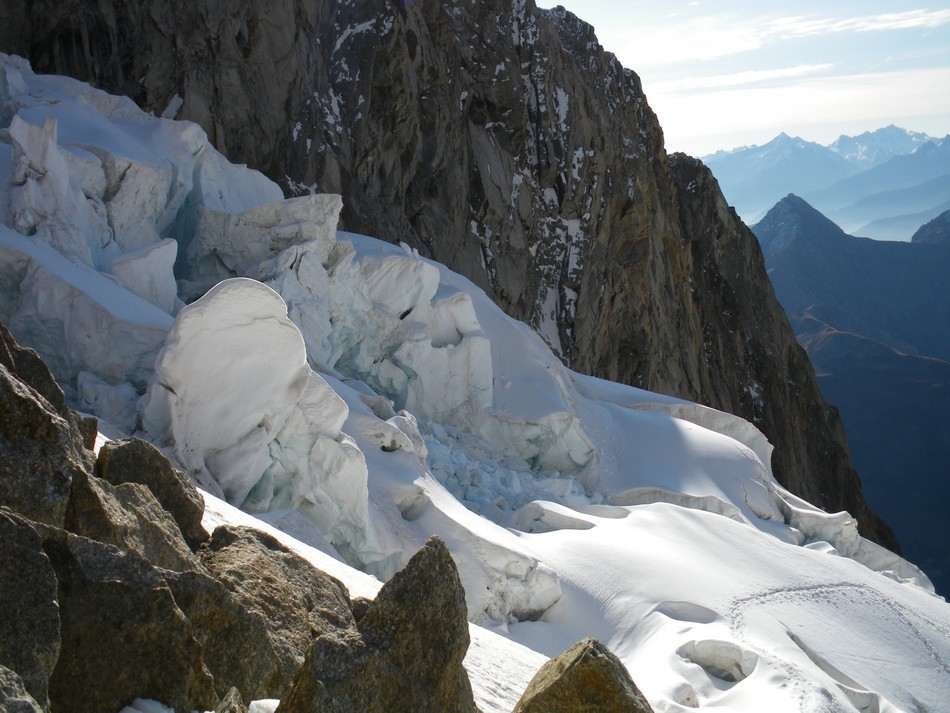 au pied des rochers du reposoir