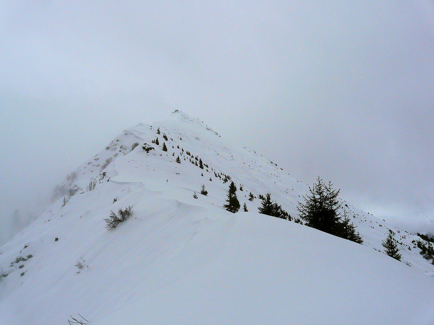 Arête NW de l'antécime de l'aiguillette des Houches