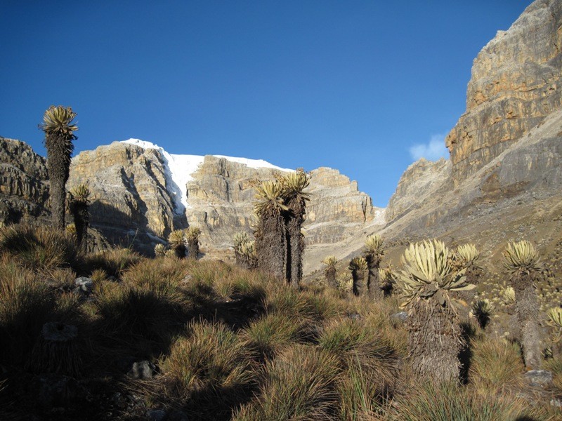 Col Bella Vista depuis La laguna de la Plaza