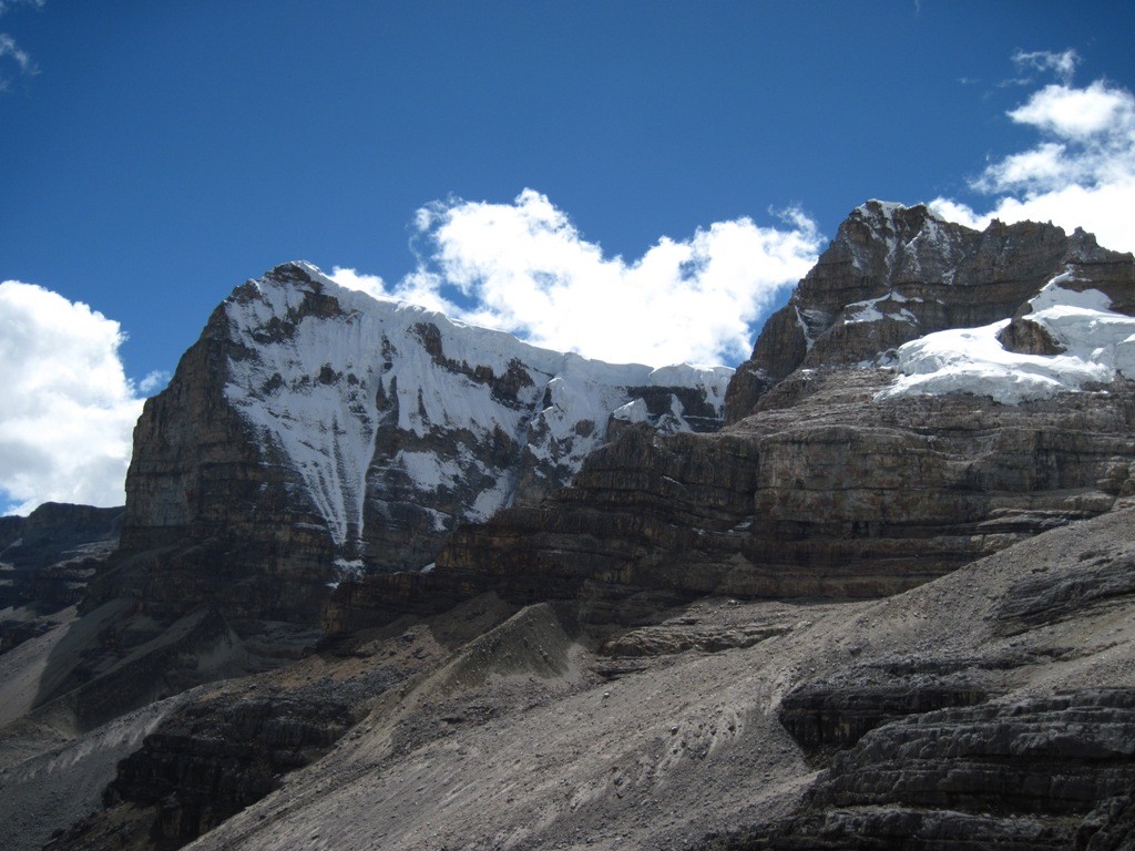 Ritac'Uwa Blanco y Negro, depuis le col de la Sierra (4650 m)