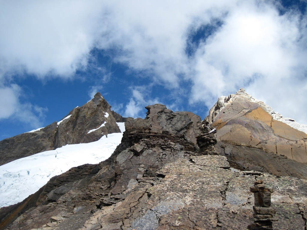 Picos sin Nombre, depuis le Col de la Sierra