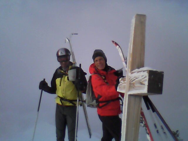 Jeff et Phil au sommet