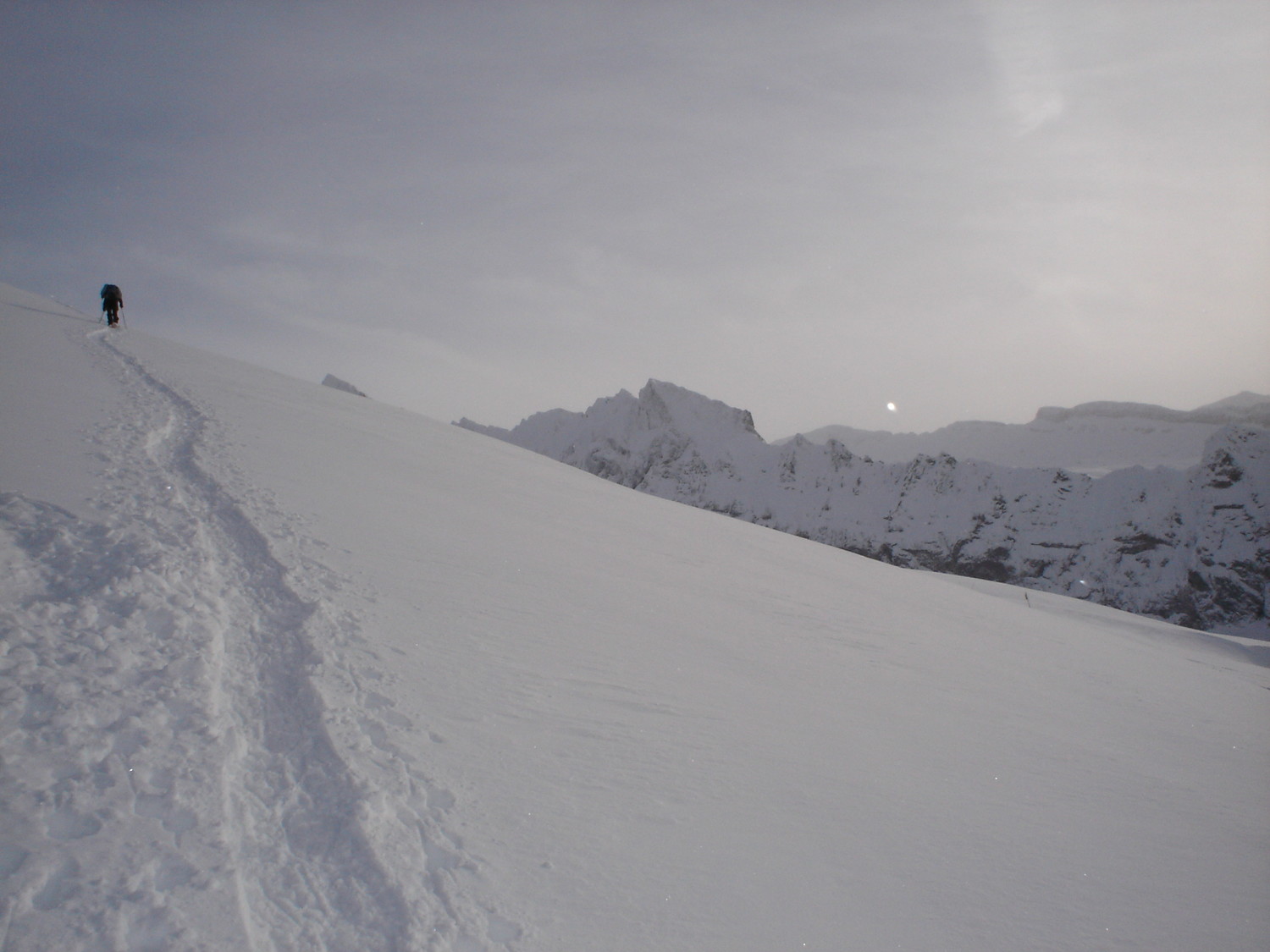 à la montée vers l'Avouille