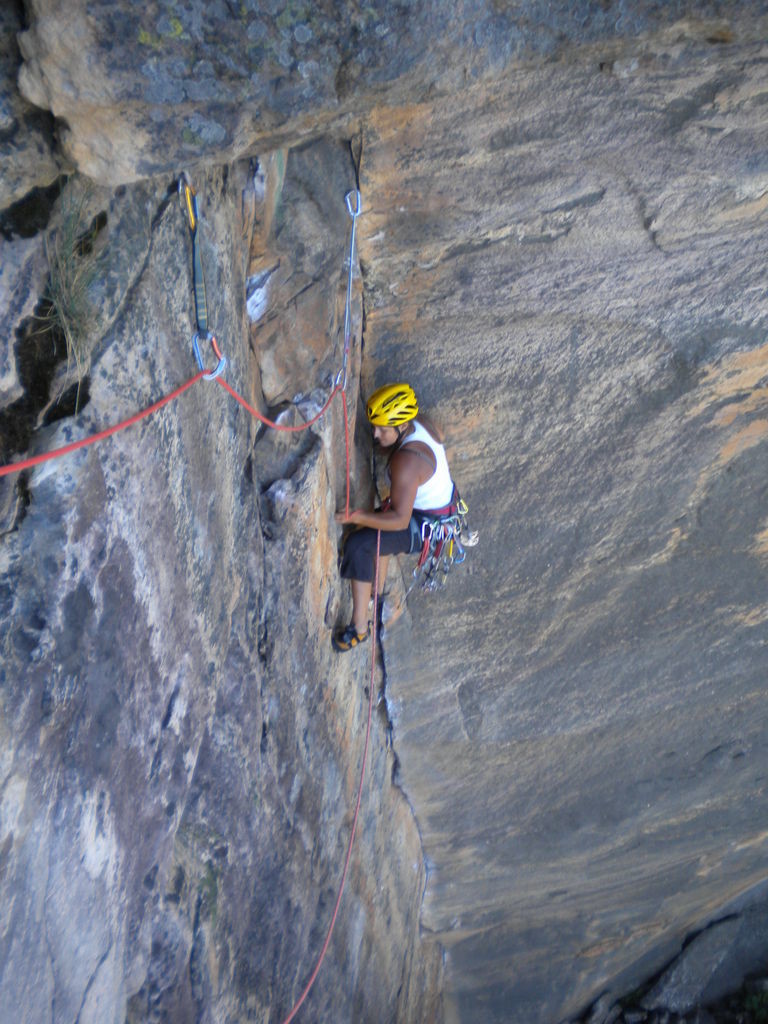 Grampians - Bundaller - "Blimp" (21 - 6b+) superbe dièdre