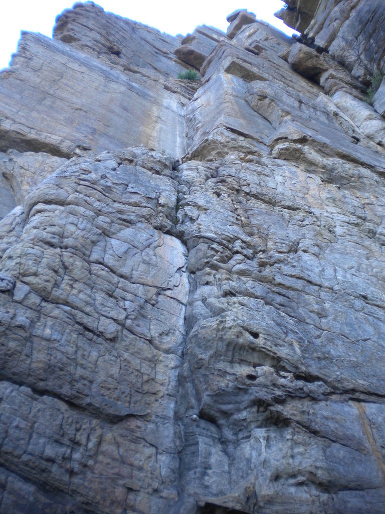 Grampians - Bundaller - Le dièdre de "Gerontian" (17 - 6a)